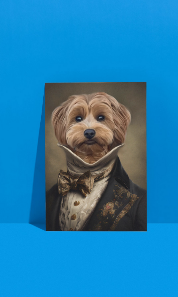 The Archduke - Custom Pet Canvas