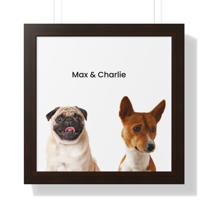 Modern Art Pet Portrait Two Pets - Image 7
