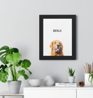 Modern Art Pet Portrait – One Pet