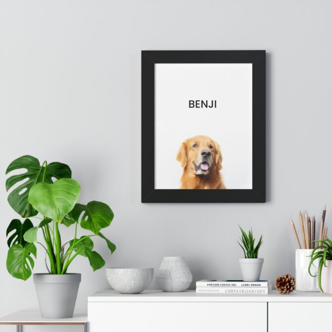 Modern Art Pet Portrait – One Pet