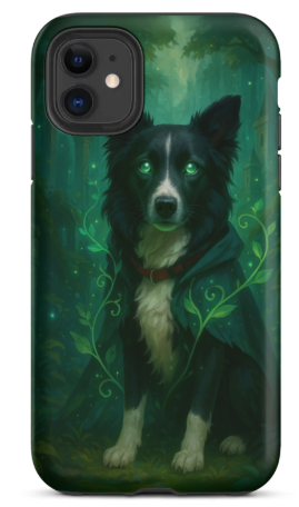 Custom Fantasy Pet iPhone Case – Forest Guardian Design