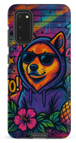 Graffiti Street Style Custom Pet Samsung Phone Case