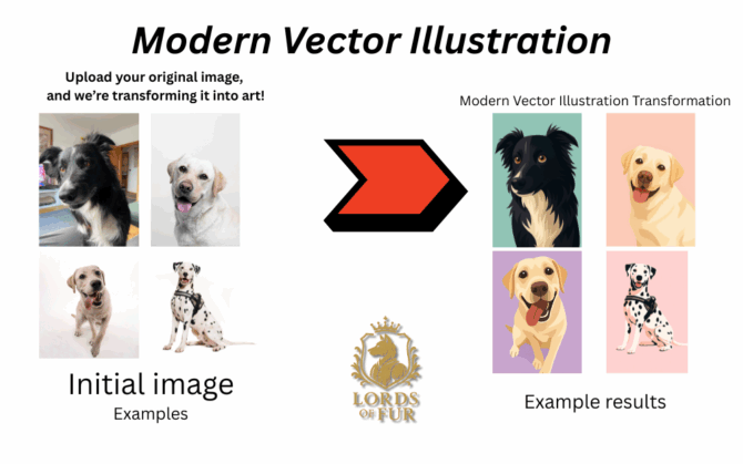 Modern Vector Illustration Transformation