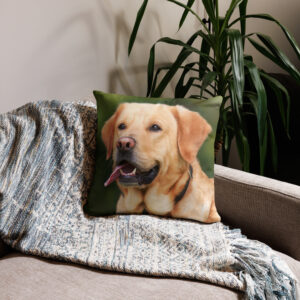 Custom Pet Photo Pillow – Print Your Pet’s Picture