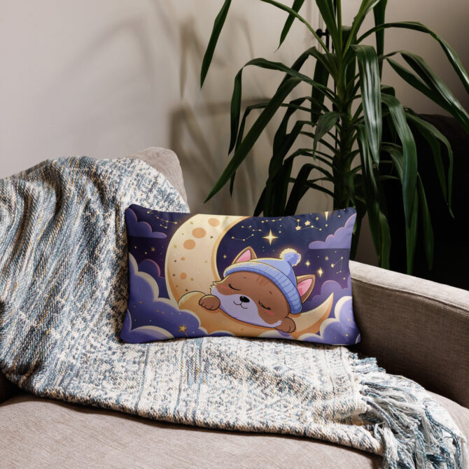 Dreamy Drifter Custom Pet Pillow – Celestial Style - Image 5