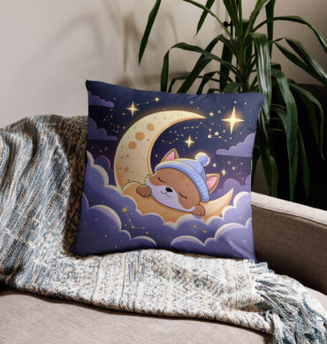 Dreamy Drifter Custom Pet Pillow – Celestial Style