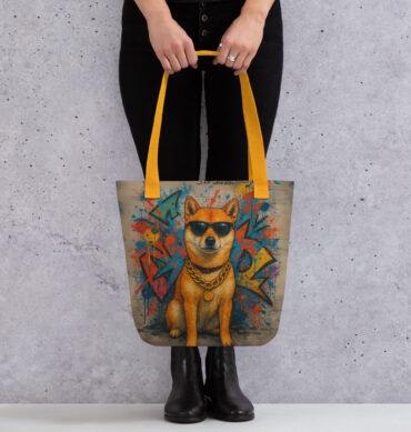 Custom Street Art Pet Tote Bag – Graffiti Style