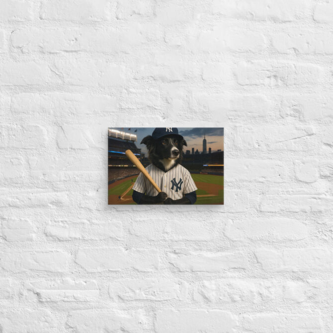 New York Yankees Pet Portrait – Big League Canvas Art - Image 6