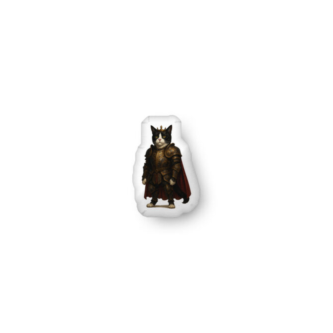 Royal Pet Portrait Pillow – Custom Shaped & Styled - Image 2