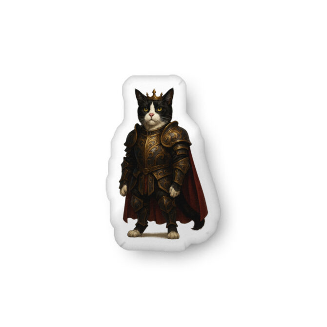 Royal Pet Portrait Pillow – Custom Shaped & Styled - Image 3