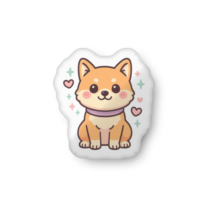 Custom Kawaii Pet Pillow – Pastel Cartoon Style - Image 3