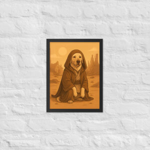 Mystic Star Monk Pet Portrait – Inspired by Star Wars Legends