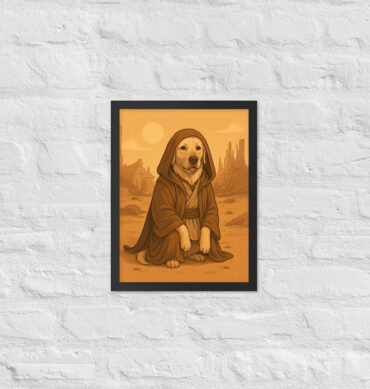 Mystic Star Monk Pet Portrait – Inspired by Star Wars Legends