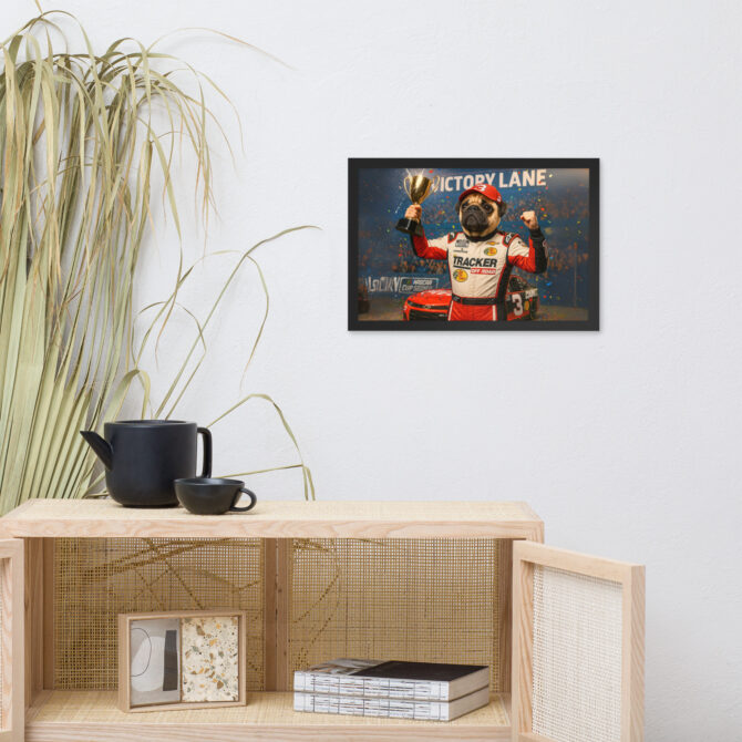 Custom NASCAR Victory Lane Pet Portrait Poster – Richard Childress Racing - Image 3