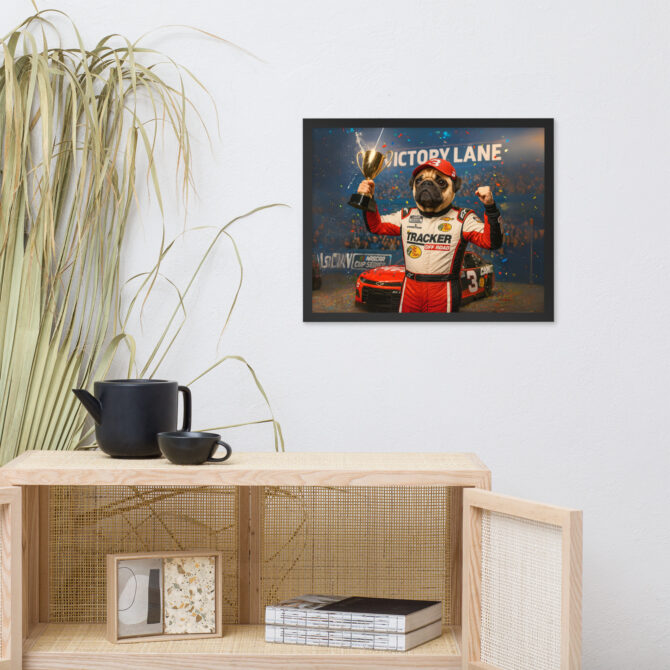 Custom NASCAR Victory Lane Pet Portrait Poster – Richard Childress Racing