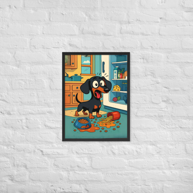 Cartoon Kitchen Chaos – Custom Pet Poster in Comic Style - Image 5