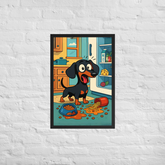 Cartoon Kitchen Chaos – Custom Pet Poster in Comic Style - Image 6