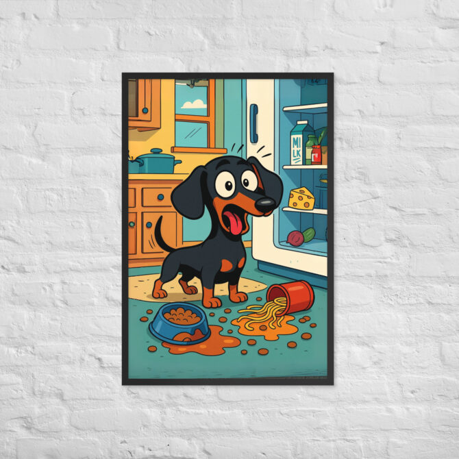 Cartoon Kitchen Chaos – Custom Pet Poster in Comic Style - Image 7