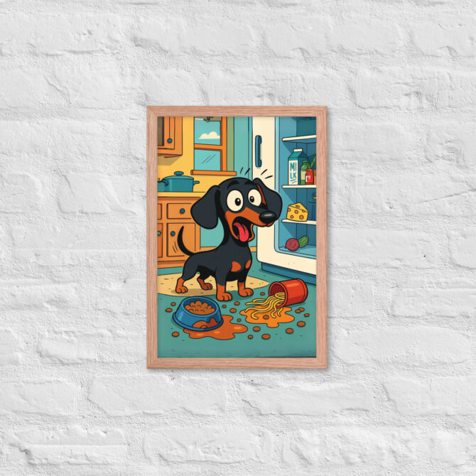Cartoon Kitchen Chaos – Custom Pet Poster in Comic Style - Image 9