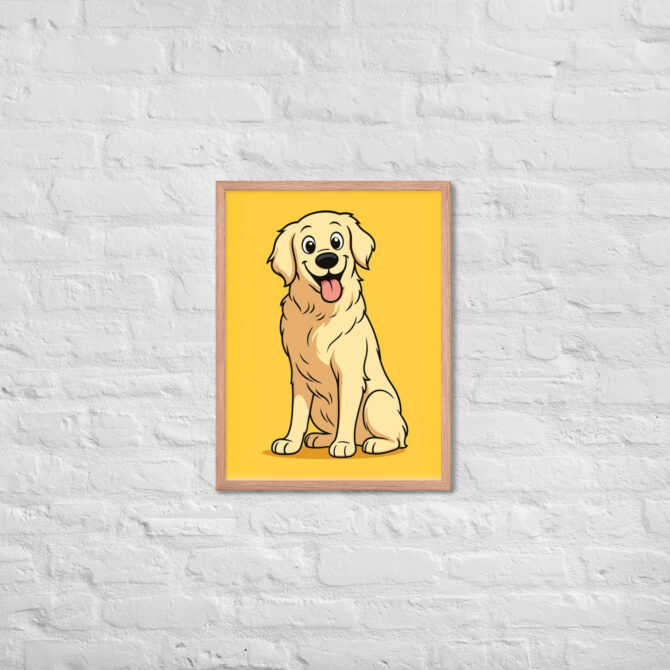 Cartoon Family Portrait – Classic Saturday Morning Style (Framed Poster) - Image 10