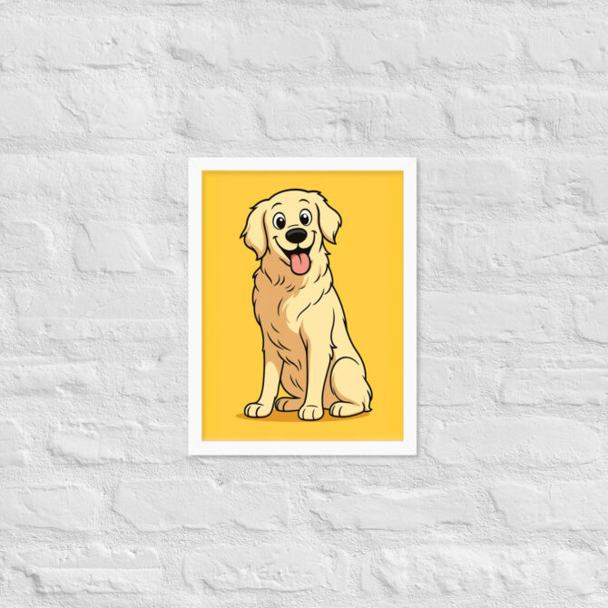 Cartoon Family Portrait – Classic Saturday Morning Style (Framed Poster) - Image 13
