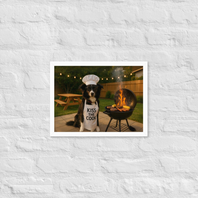 Custom Pet BBQ Poster – Backyard Grillmaster Style - Image 7