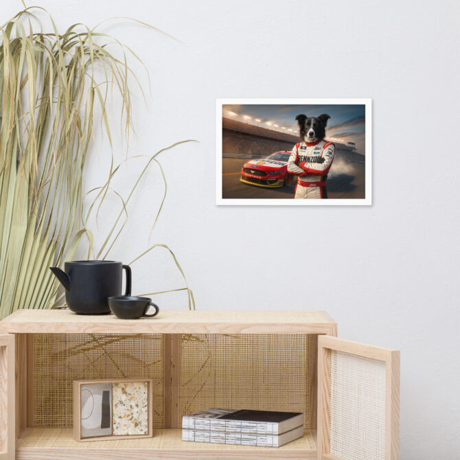 Custom NASCAR Pet Portrait – Team Penske Mustang Poster - Image 7