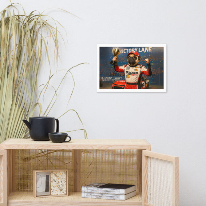 Custom NASCAR Victory Lane Pet Portrait Poster – Richard Childress Racing - Image 6