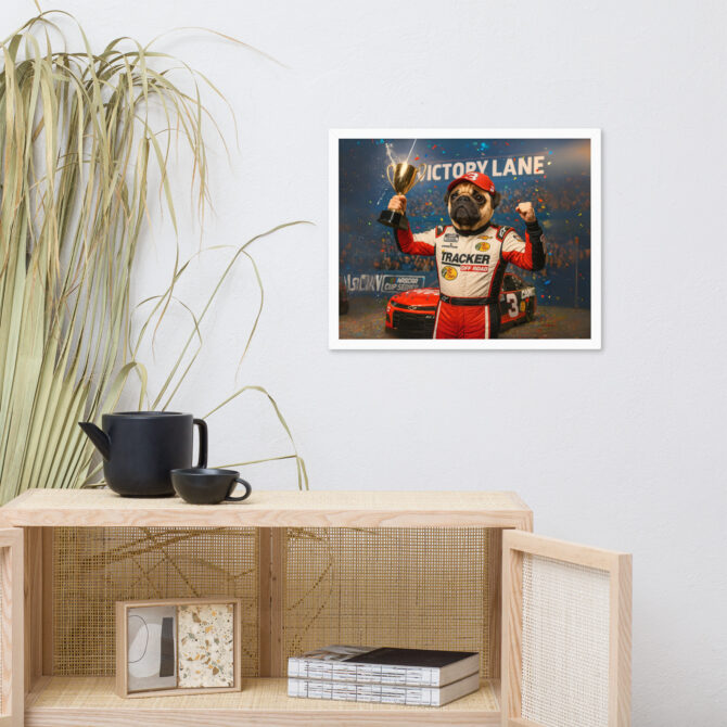 Custom NASCAR Victory Lane Pet Portrait Poster – Richard Childress Racing - Image 7
