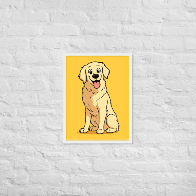 Cartoon Family Portrait – Classic Saturday Morning Style (Framed Poster) - Image 16