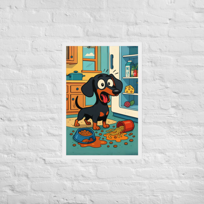 Cartoon Kitchen Chaos – Custom Pet Poster in Comic Style - Image 17