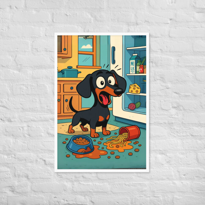 Cartoon Kitchen Chaos – Custom Pet Poster in Comic Style - Image 18