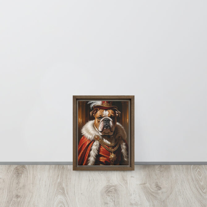 Custom Renaissance Pet Portrait – King Henry VIII Canvas - Image 9