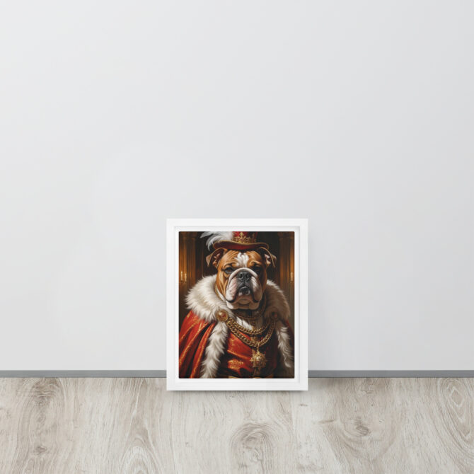 Custom Renaissance Pet Portrait – King Henry VIII Canvas - Image 17