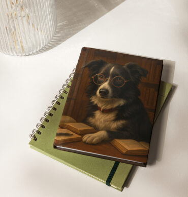 Study Companion Custom Pet Journal – Library Theme