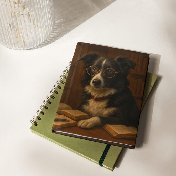 Study Companion Custom Pet Journal – Library Theme