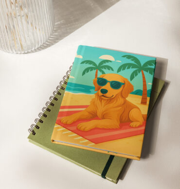 Sunny Thoughts Tropical Pet Journal – Custom Notebook