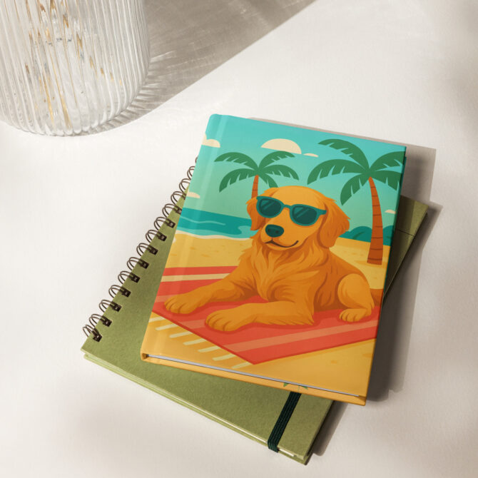 Sunny Thoughts Tropical Pet Journal – Custom Notebook