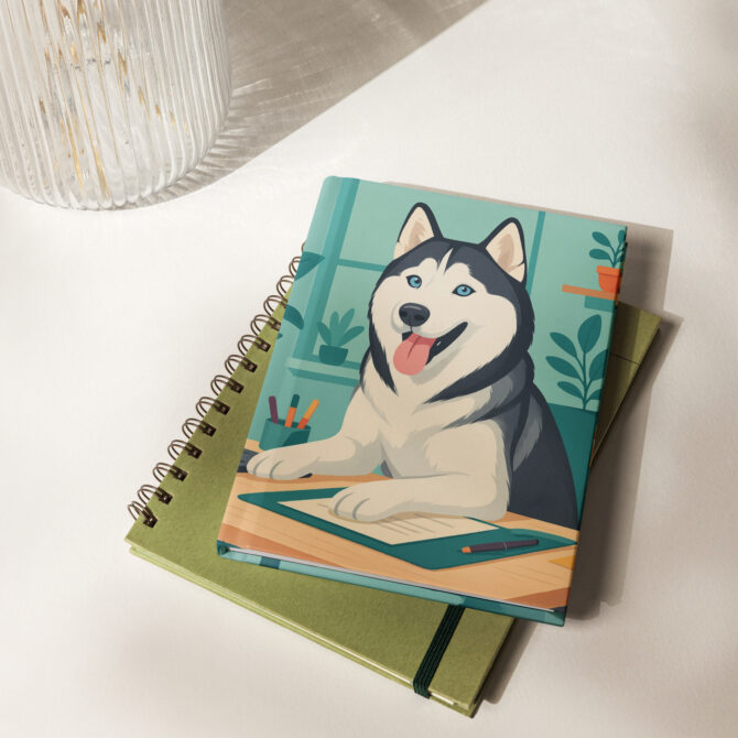 The Professional Pet Journal – Custom Office-Themed Notebook