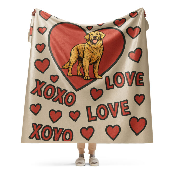 Custom “Love You Furever” Pet Blanket – Comic Style Design - Image 5