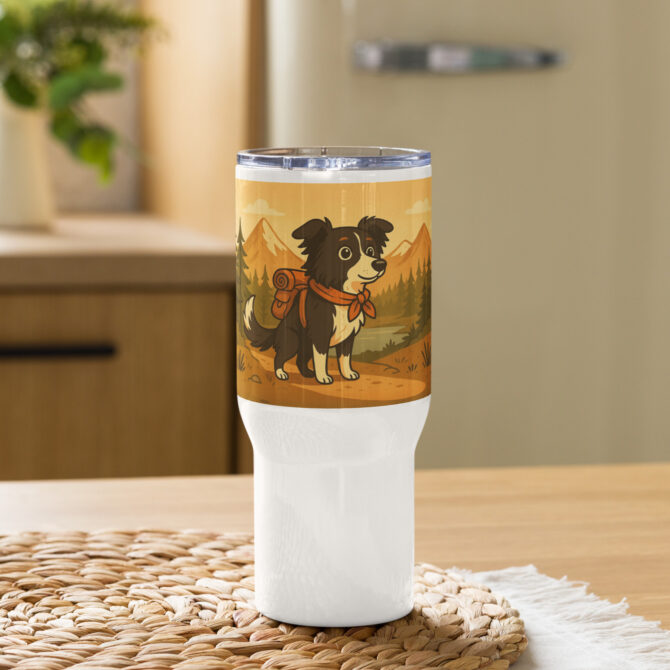 Custom Adventure Pet Travel Mug – Personalized Stainless Steel with Your Pet - Image 2