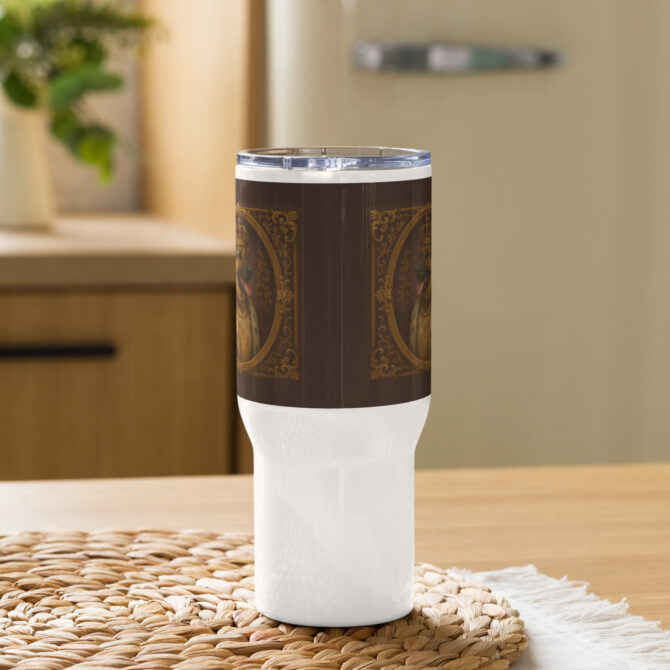 Custom Royal Pet Travel Mug – Personalized Stainless Steel Gift - Image 2