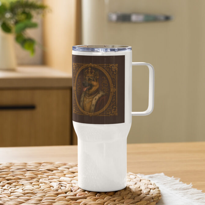 Custom Royal Pet Travel Mug – Personalized Stainless Steel Gift - Image 4