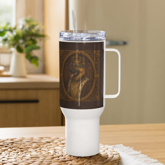 Custom Royal Pet Travel Mug – Personalized Stainless Steel Gift - Image 6