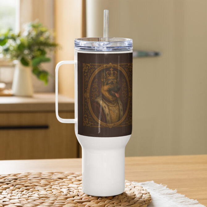 Custom Royal Pet Travel Mug – Personalized Stainless Steel Gift - Image 5