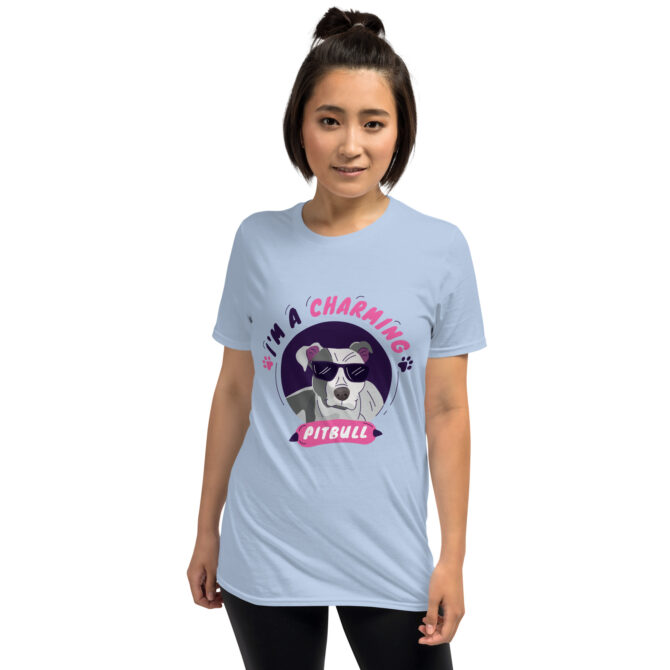 I'm a Charming Pitbull – Funny Dog Lover T-Shirt - Unisex T-Shirt