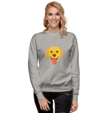 Custom Pet Sweatshirt – Flat Color Pop Art Style