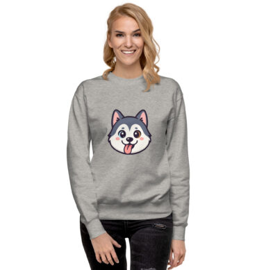 Kawaii Japanese Character Style - Unisex Premium Sweatshirt