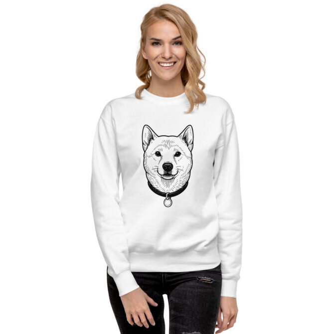 Custom Pet Sketch Sweatshirt – Minimalist Hand-Drawn Style - Image 5