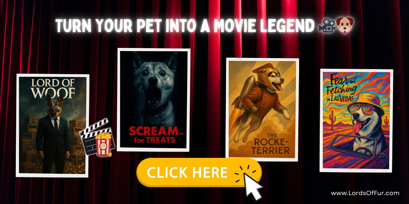 Turn Your Pet into a Movie Legend